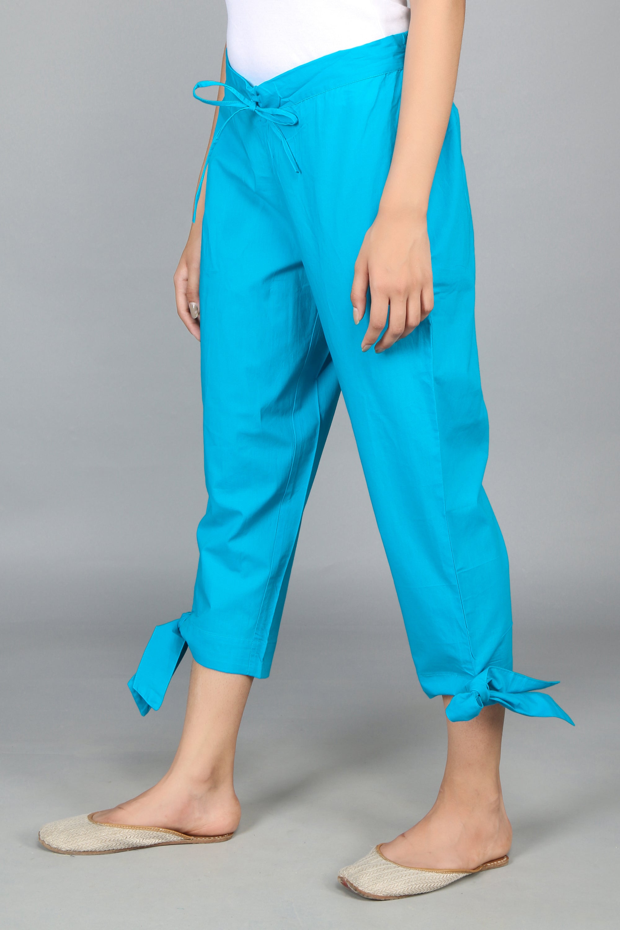 Turquoise shop capri pants